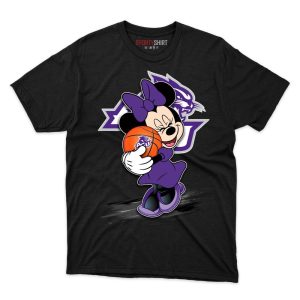 Abilene Christian Wildcats Minnie Mouse Ball T Shirt - Image 1