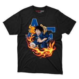 Air Force Falcons Luffy One Piece T Shirt - Image 1
