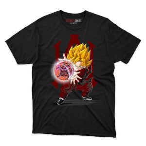 Alabama AM Bulldogs Goku Ball T shirt - Image 1