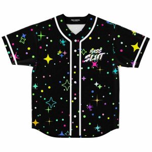Bass slut rave Baseball Jersey - Image 1