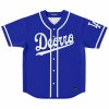Blue Deorro panda Baseball Jersey - Image 1