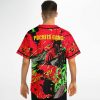 Chainsaw man Pochita gang rave Baseball Jersey - Image 4