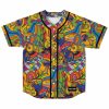 Colorful trippy baseball jersey - Image 1