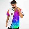 Daddy rainbow acid trip baseball jersey - Image 7