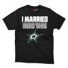 Dallas Stars I Married Into This Fan Gift T Shirt - Image 1