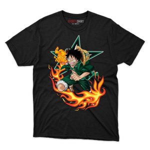 Dallas Stars Luffy One Piece T Shirt - Image 1