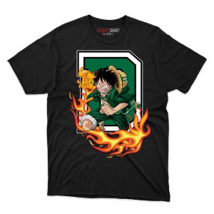 Dartmouth Big Green Luffy One Piece T Shirt - Image 1