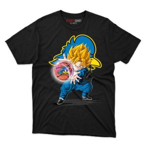 Delaware Fightin Blue Hens Goku Ball T shirt - Image 1