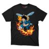 Delaware State Hornets Luffy One Piece T Shirt - Image 1