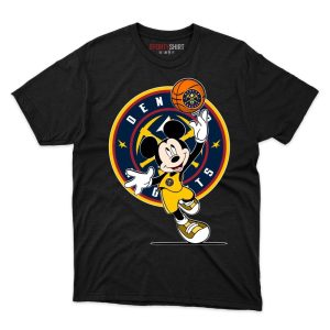Denver Nuggets Mickey Mouse Player T Shirt - Image 1