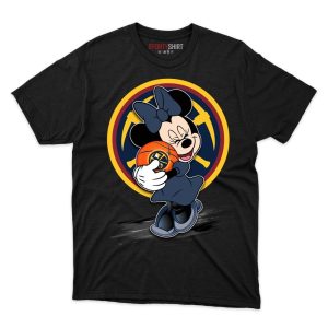 Denver Nuggets Minnie Mouse Ball T Shirt - Image 1