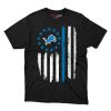 Detroit Lions Betsy Ross Flag Edition Fan Gift T Shirt - Image 1