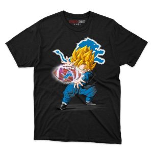 Detroit Lions Goku Ball T shirt - Image 1