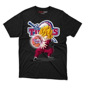 Detroit Mercy Titans Goku Ball T shirt - Image 1