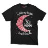 Detroit Red Wings I Love My Team To The Moon And Back T Shirt - Image 1