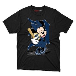 Detroit Tigers Minnie Mouse Ball T Shirt - Image 1
