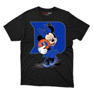 Duke Blue Devils Minnie Mouse Ball T Shirt - Image 1