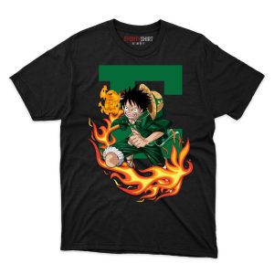 Eastern Michigan Eagles Luffy One Piece T Shirt - Image 1