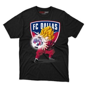 FC Dallas MLS Goku Ball T shirt - Image 1