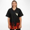 Fire Illenium baseball jersey - Image 5