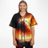 Fire phoenix rave baseball jersey - Image 3
