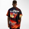 Fire phoenix rave baseball jersey - Image 6