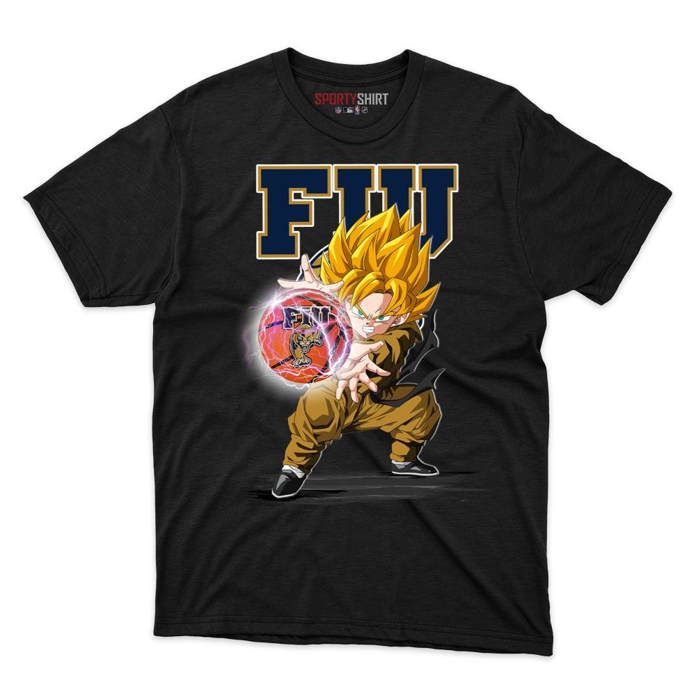 fiu panthers goku ball t shirt 1 FIU Panthers Goku Ball T shirt - Image 1