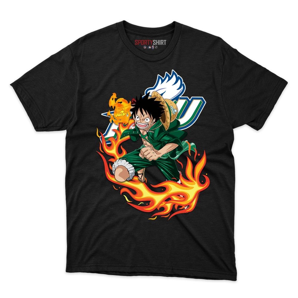 florida gulf coast eagles luffy one piece t shirt 1 Florida Gulf Coast Eagles Luffy One Piece T Shirt - Image 1