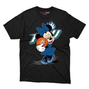 Florida Gulf Coast Eagles Minnie Mouse Ball T Shirt - Image 1