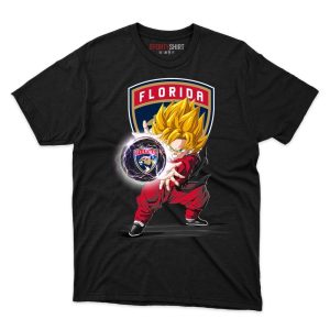 Florida Panthers Goku Ball T shirt - Image 1