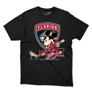 Florida Panthers Mickey Mouse Player T Shirt - Image 1