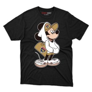 Florida Panthers X Mickey Mouse T Shirt - Image 1