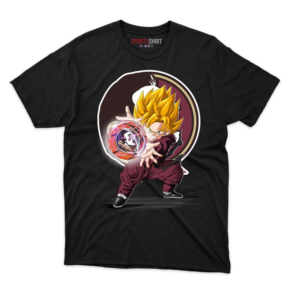 florida state seminoles goku ball t shirt 1 Florida State Seminoles Goku Ball T shirt - Image 1