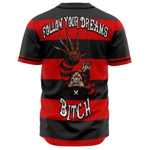 Follow your dreams bitch Custom Jersey - Image 1