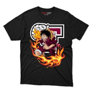 Fordham Rams Luffy One Piece T Shirt - Image 1