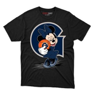 Georgetown Hoyas Minnie Mouse Ball T Shirt - Image 1