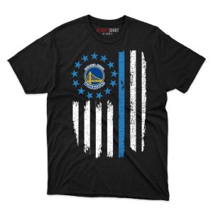 Golden State Warriors Betsy Ross Flag Edition Fan Gift T Shirt - Image 1