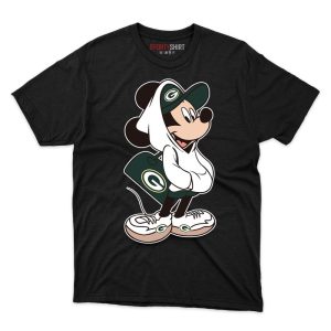 Green Bay Packers X Mickey Mouse T Shirt - Image 1