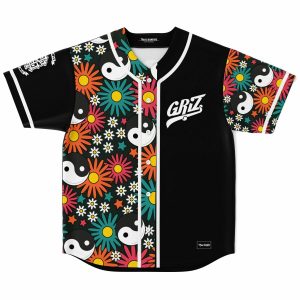 Grizflower Custom Baseball Jersey - Image 1
