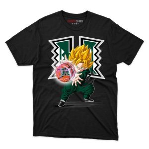 Hawaii Rainbow Warriors Goku Ball T shirt - Image 1