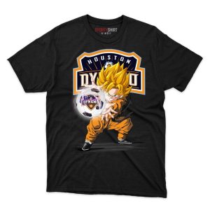 Houston Dynamo MLS Goku Ball T shirt - Image 1