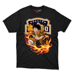 Houston Dynamo MLS Luffy One Piece T Shirt - Image 1