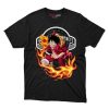 Houston Rockets Luffy One Piece T Shirt - Image 1