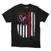 Houston Texans Betsy Ross Flag Edition Fan Gift T Shirt - Image 1