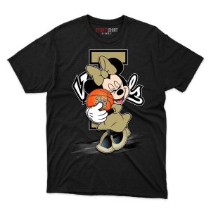 Idaho Vandals Minnie Mouse Ball T Shirt - Image 1