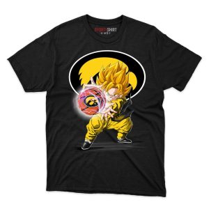 Iowa Hawkeyes Goku Ball T shirt - Image 1