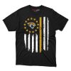 Jacksonville Jaguars Betsy Ross Flag Edition Fan Gift T Shirt - Image 1