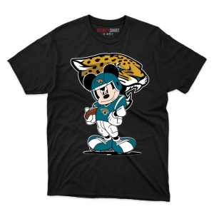 Jacksonville Jaguars Mickey Mouse Player T Shirt - Image 1