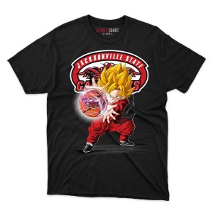 Jacksonville State Gamecocks Goku Ball T shirt - Image 1