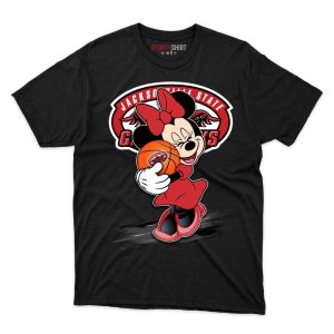 Jacksonville State Gamecocks Minnie Mouse Ball T Shirt - Image 1